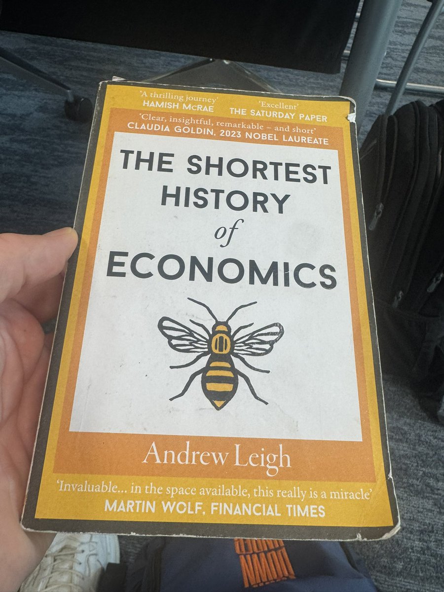 Book10. Extremely useful, surprisingly entertaining. Even for hardcore economists <a href="/ALeighMP/">Andrew Leigh</a>