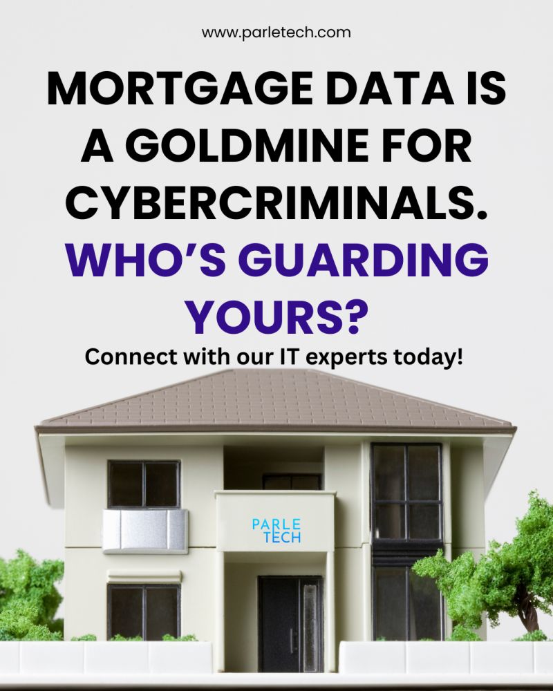 Parle123321's tweet photo. Your mortgage data = a goldmine for cybercriminals. 🛡️
At Parle Tech, we secure it with proactive monitoring, safe onboarding/offboarding, and end-to-end IT protection.
#CyberSecurity #DataProtection #MortgageSecurity #ITSecurity #ParleTech #SecureData https://t.co/XtDwHwM24r