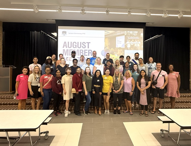 PISDJacksonElem's tweet photo. Thank you to our Jackson community for showing up to our first General PTO Meeting! Your partnership is an essential part of our success! 💙🤍🩵 #ExcellenceGrowsHere https://t.co/XK5goJ0niL