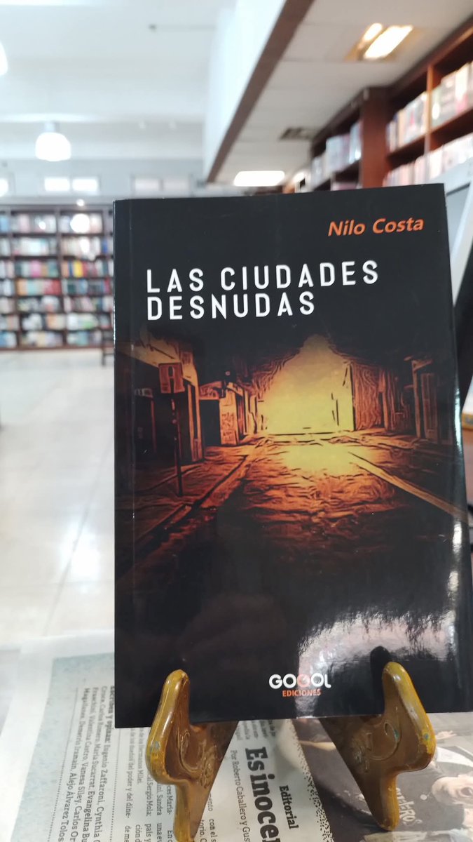 📣Si estás en Mar del Plara podés encontrar 'Las ciudades desnudas' en librería El Aleph.

La Feliz sí que conoce de poemas abismales antes que casi todos.
👁👁

Editó Gogol.