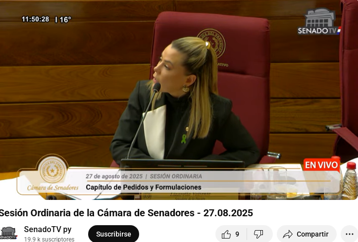 Basta! esto nomas ya faltaba, que <a href="/lizarellapy/">Lizarella Valiente</a> nos quiera enseñar para qué se usa una cuenta única. Señora, lo que tiene que averiguar es por cuánto se alquilan las polleras frente a Tacumbú.