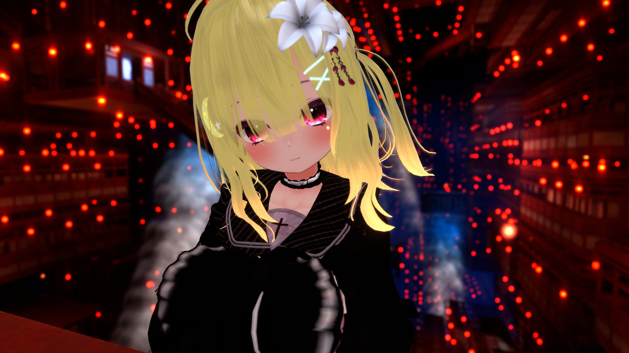 ♡Haley♡ページ シアースリーブビジューホルターネックミニドレス/キャバドレス
