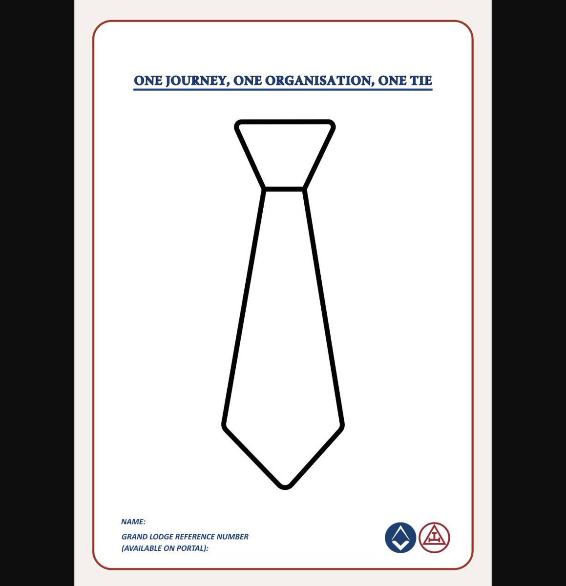 One last chance to submit for our Tie Competition!👔

The winner of the competition will be invited to a Quarterly Communication of Grand Lodge as a VIP guest to present the Pro Grand Master with the first two ties—one for him and one for the Grand Master—the winner will also