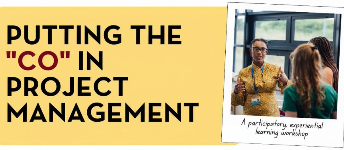 Free in-person workshop: Putting the “Co” in Project Management

Sept 12, 9–11am | UROC, Minneapolis

Learn co-management, project strategies &amp; partnership tips with Angelica Koch, DrPH, MPH &amp; Nicole Fernandez, MA, CHW

Register: ctsi.umn.edu/events/putting…