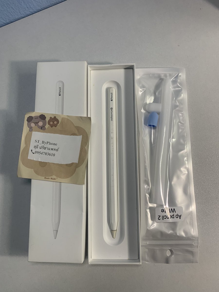 st_byphone's tweet photo. Apple Pencil Gen2 มีรอยแม่เหล็ก+สลักชื่อตามภาพ ไม่มีผลต่อการใช้งาน
แถมเคส1อัน
ราคา 1,450.- ส่งฟรี นัดรับนครนายก
ทักไลน์ตอบไว👉🏽 https://t.co/p9t7y2XlMf

#ปากกาไอแพด #applepencilมือสอง #ApplePencilมือ2  #applepencil #ส่งต่อapplepencil #ส่งต่อปากกาไอแพด #ipadAir5 #ipadPro #ipadmini6 https://t.co/1M9fvAfRms