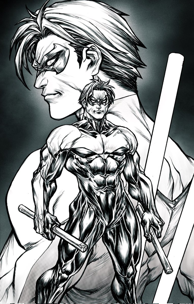 Nightwing #132 lineart

#dccomics #Nightwing