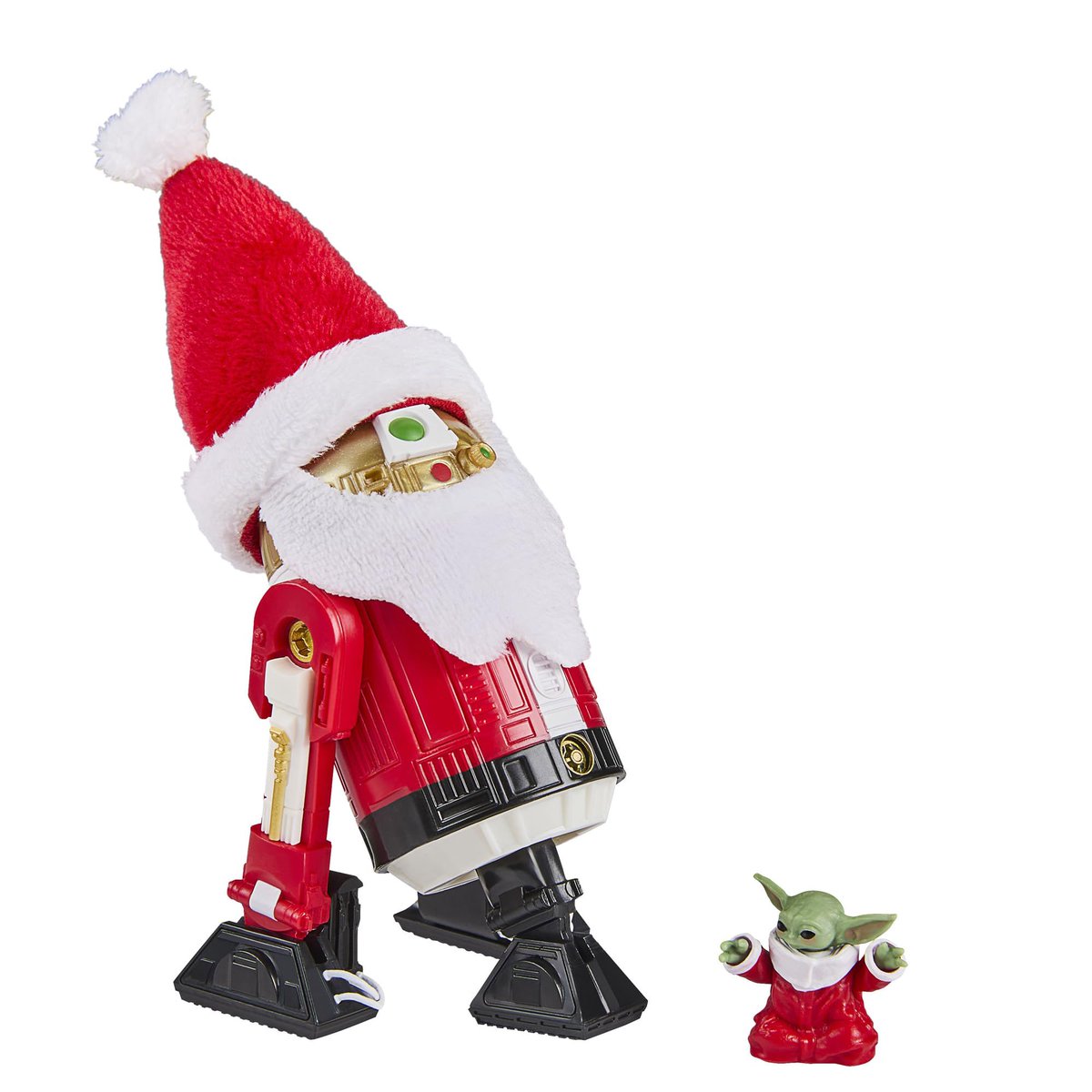 yak_face's tweet image. Here is a look at the two upcoming TBS Holiday Edition Figures: R2 &amp;amp; Grogu and Stormtrooper with Porgs #hasbro #blackseries #starwarsblackseries #starwars #holidayedition
