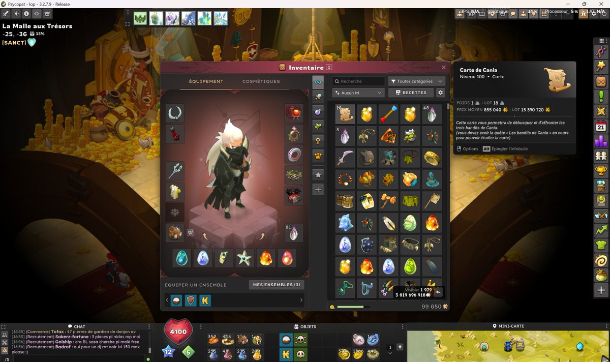 Après avoir fait les recherchés sur les 19 pour les cartes on peut enfin continuer ! ✅