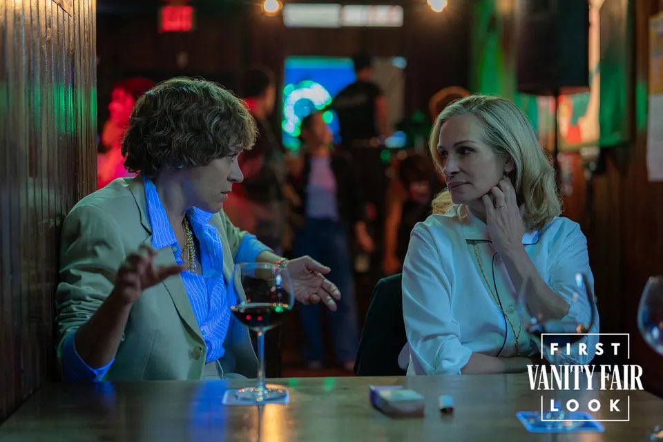 new looks via vanity fair of luca guadagnino’s ‘after the hunt’.

premiering at 2025 venice film festival this friday.