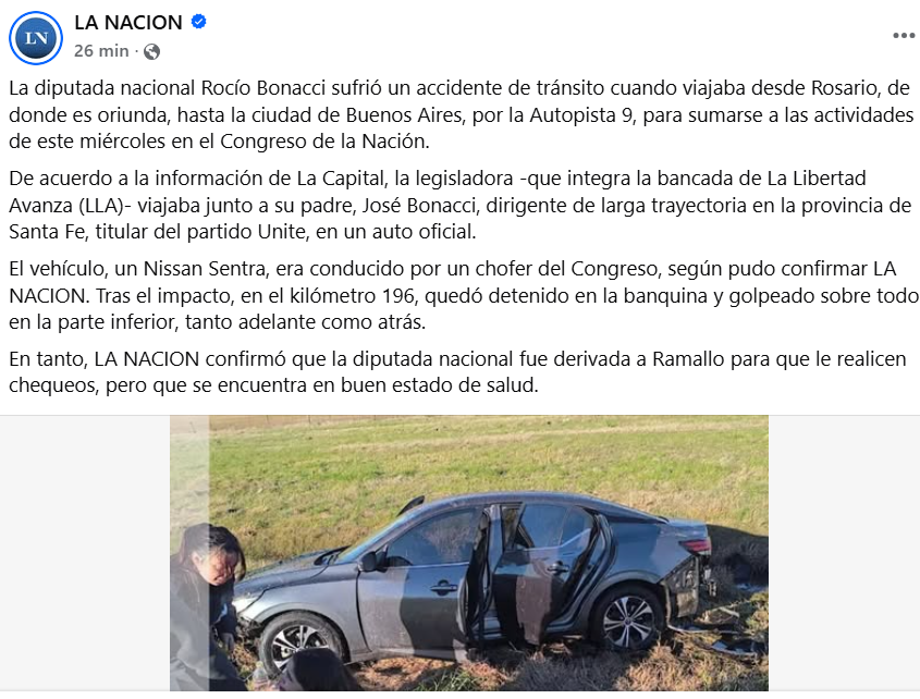Una diputada de La Libertad Avanza usando auto oficial y con chofer del Congreso ¿Y la casta, y los usos discrecionales de los recursos públicos para beneficio personal y coso?
Siguen los éxitos de esta gente que es ¿igual? ¿peor?que "la otra gente".