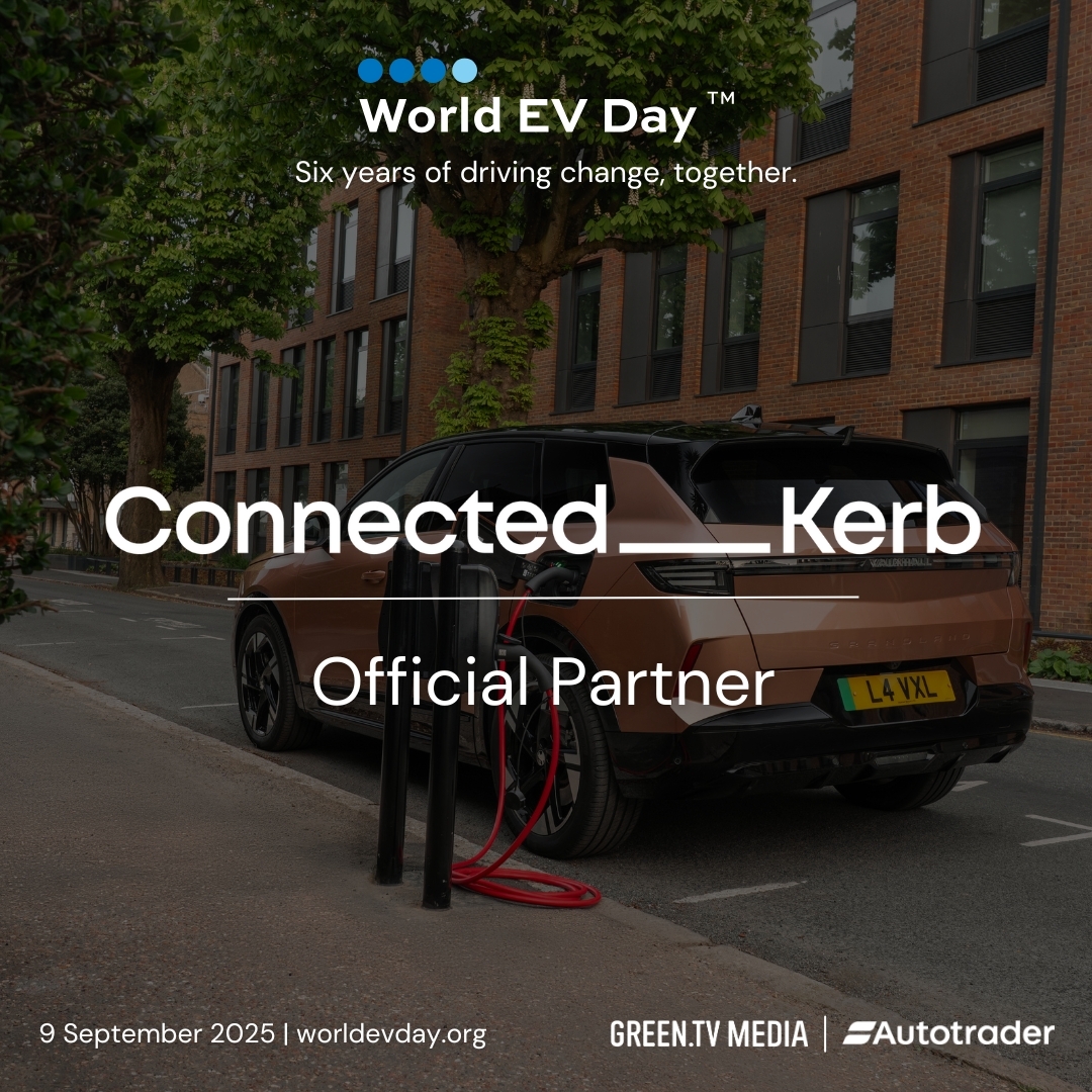 🚗⚡ Connected Kerb is proud to be an Official Partner of World EV Day 2025! 

World EV Day isn’t just a date in the calendar, it’s a global moment to accelerate the switch to clean transport, celebrate progress, and inspire millions to make the move to electric. 🌍🔋 

Join us