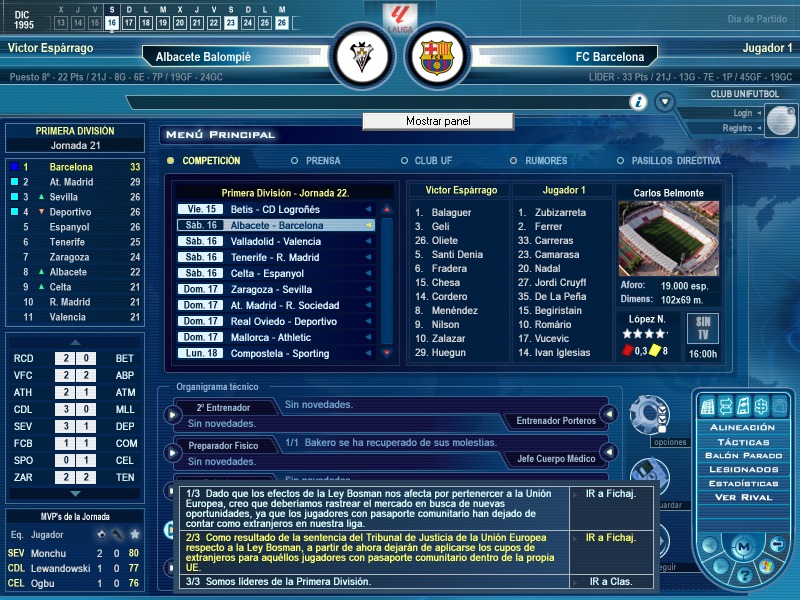 UNIFUTBOL® Game Test tweet media