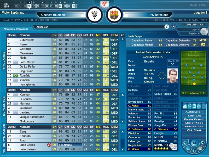 UNIFUTBOL® Game Test tweet media