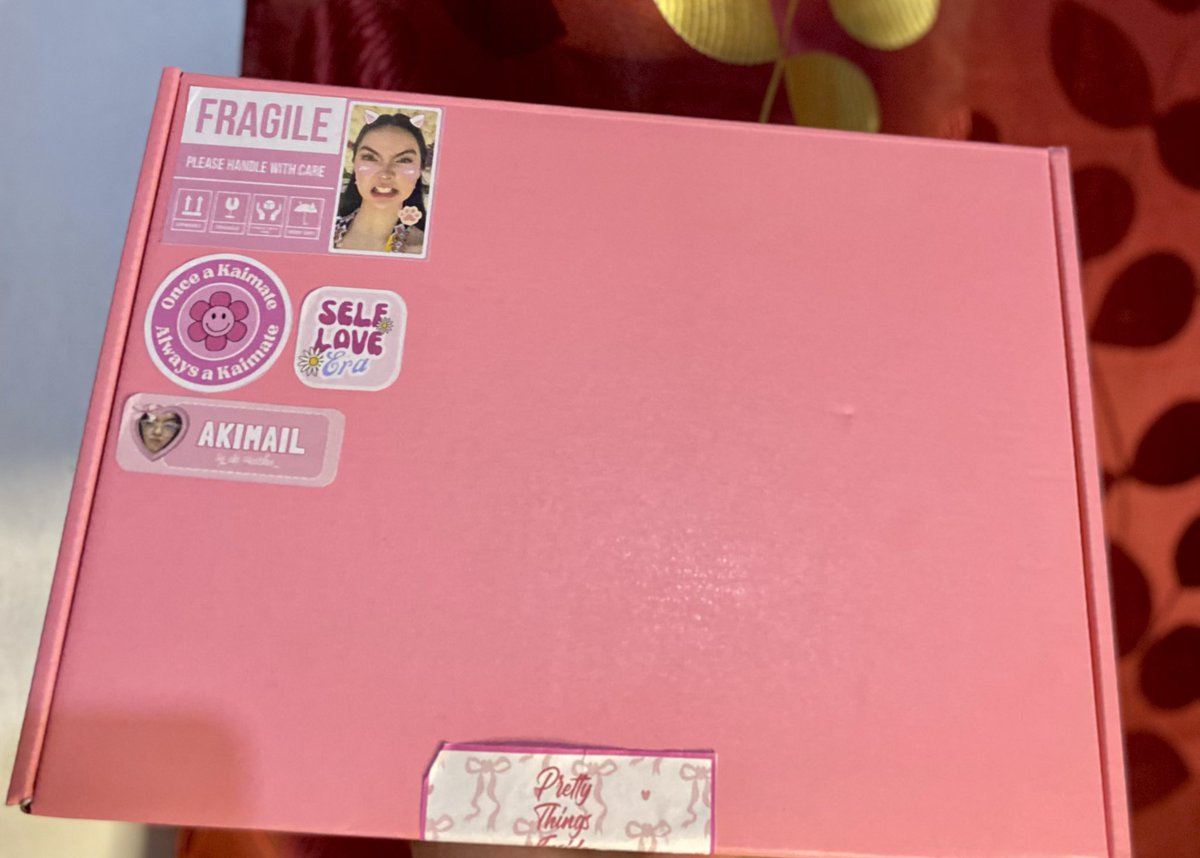 astrakai07's tweet photo. Cutest gift box ever from my fave girl 🥹💗 Thank you so muchyyy, Aki @kaiisha_ . I appreciate this a lot🫶

#akimail https://t.co/CAvfN7s9Vt