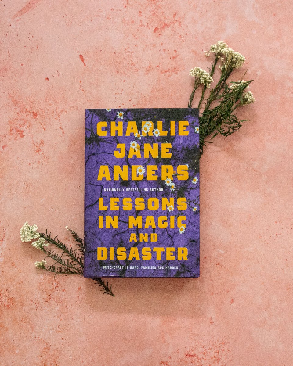 torbooks's tweet photo. A young witch teaches her mother how to do magic--with very unexpected results--in this relatable, resonant novel about family, identity, and the power of love. 🌻

#LessonsinMagicandDisaster by Charlie Jane Anders is out NOW! 

https://t.co/y8ojH13nlL https://t.co/gQNNiiuC20