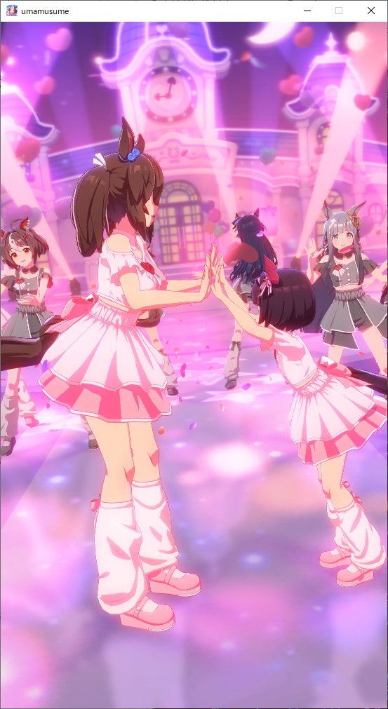 めにしゅき♡ラッシュっしゅ！の最後の方にある①と②のウマ娘が