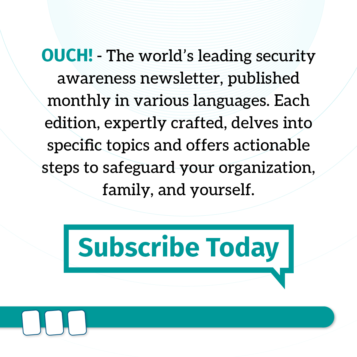 Job scams are everywhere! 👀 This month’s OUCH! Newsletter features insights from guest editor Donna Ross on how to spot online job scams.

Want the full breakdown? Read more here → sans.org/u/1Cy7

#SecurityAwareness #JobScams
