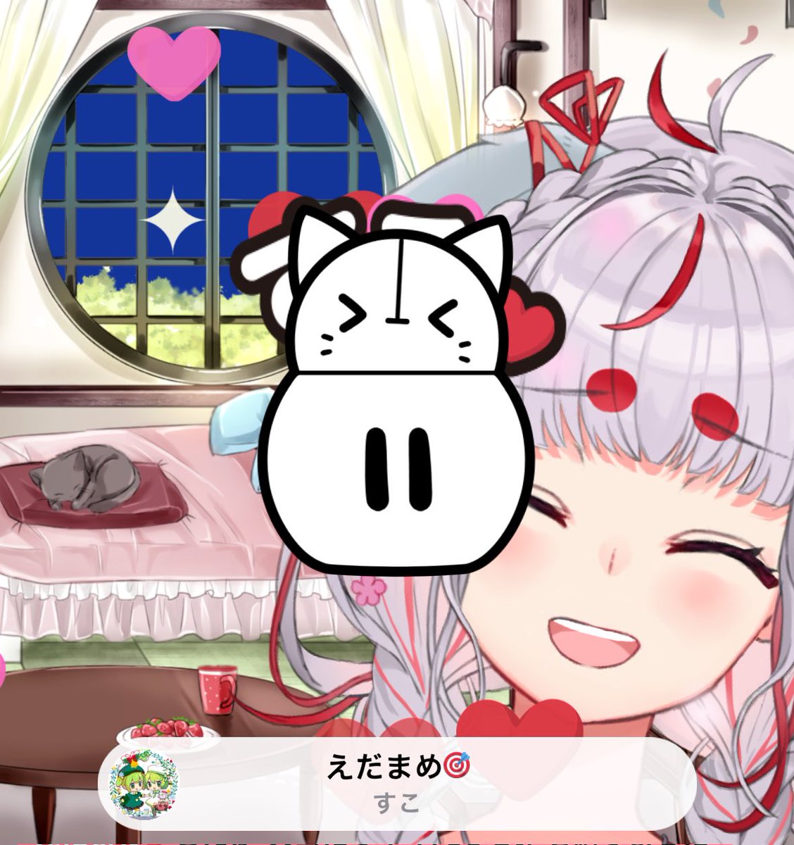 ありがと！(❀ᴗ͈ˬᴗ͈)⁾⁾ᵖᵉᵏᵒ
