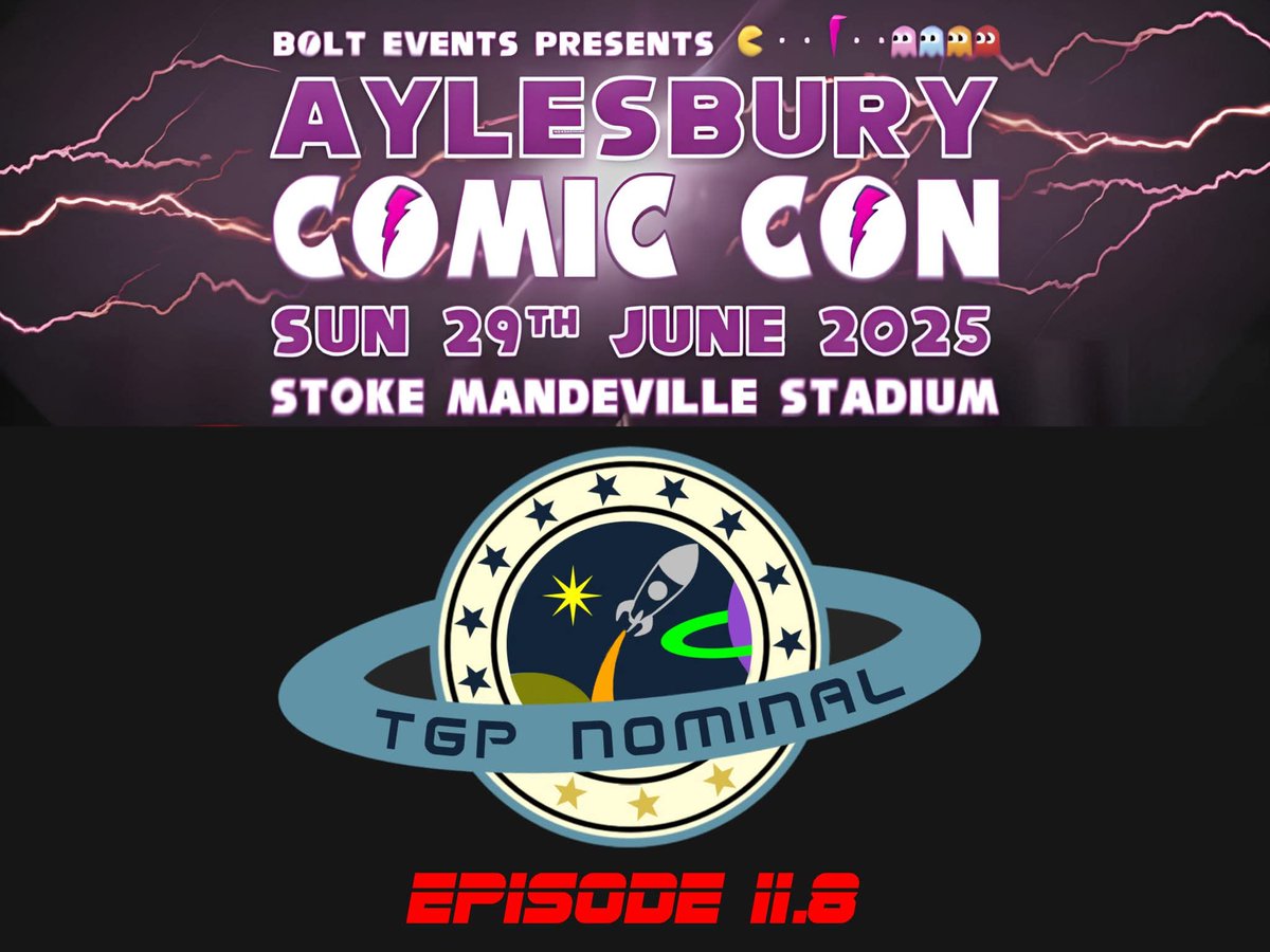 Welcome to the latest episode of <a href="/TGP_NOMINAL/">TGP Nominal Podcast</a> #Podcast
 
Join the crew for #AylesburyComicCon at the world famous #StokeMandevilleStadum + we induct a new TGP NOMINAL Honorary Crew Member

Visit: tgpnominal.weebly.com/podcasts/tgp-n… to listen &amp; explore this episode