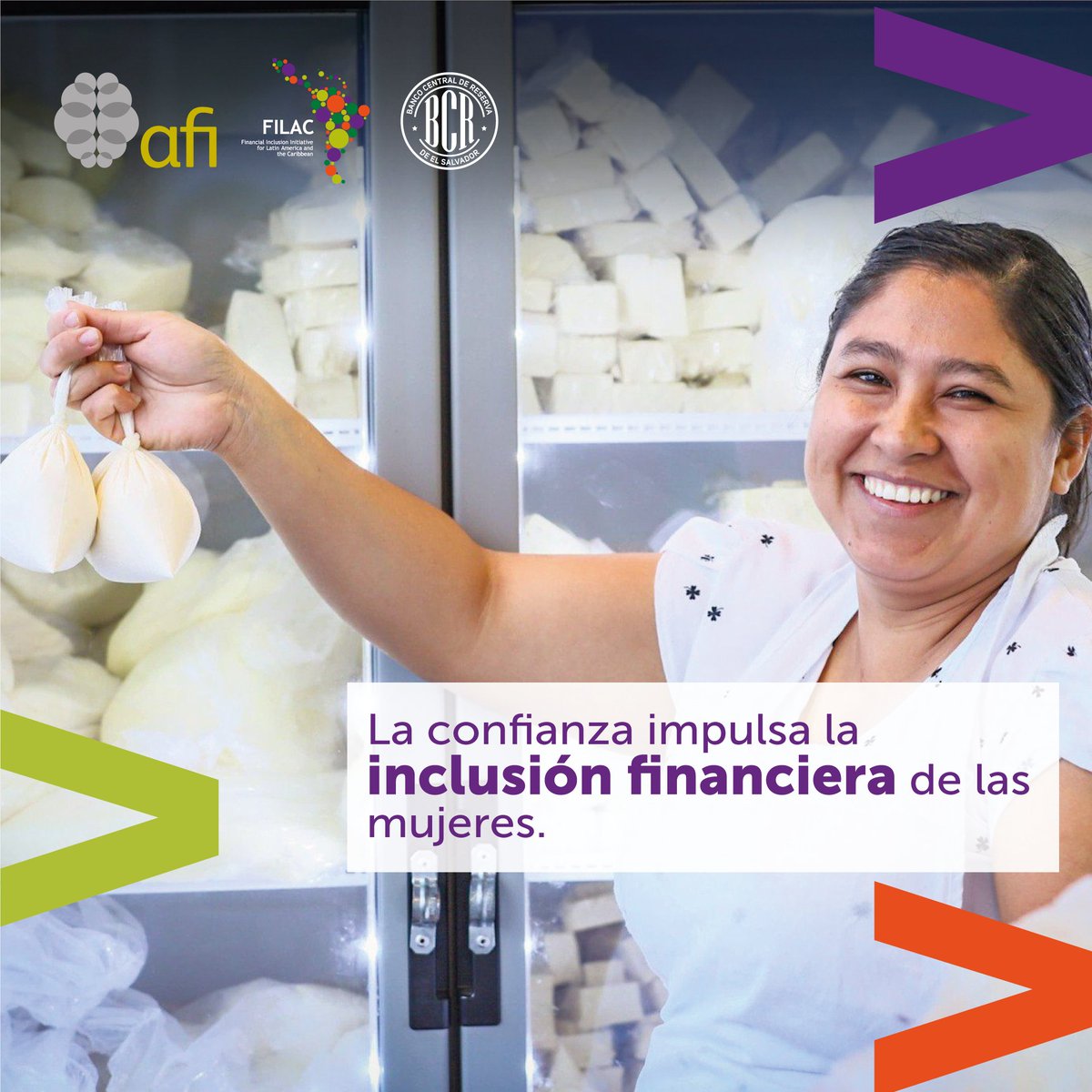 El Banco Central de Reserva ha construido una hoja de ruta para la inclusión financiera de más mujeres salvadoreñas. A través de su ejecución, estamos fortaleciendo sus conocimientos, comportamientos y actitudes financieras. ✅
