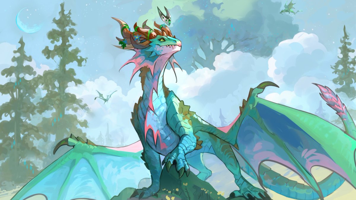 Looks like my Emerald Dream piece with Merithra took the lead this year 🌿