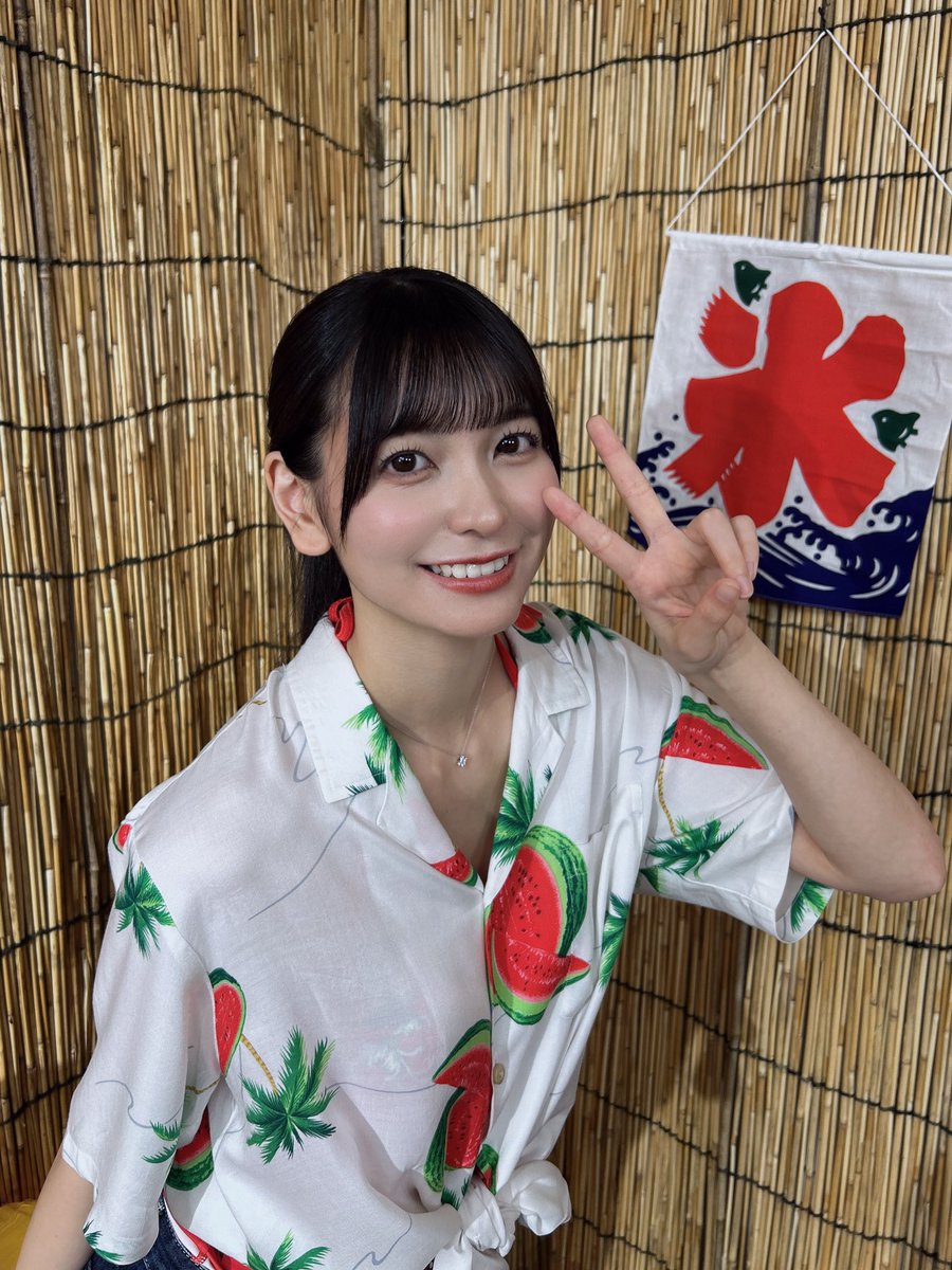 #テレビ東京 「 #ミュージックブレイク 」
8/26(火)〜9/2(火) 27:20~

初回26日見てくれた皆さん有難うございました！！✨
深夜帯ですが！
是非リアタイで観てくれると嬉しいです♡
 
▶︎tv-tokyo.co.jp/musicbreak/

#ミスマガジン2024 #花城奈央