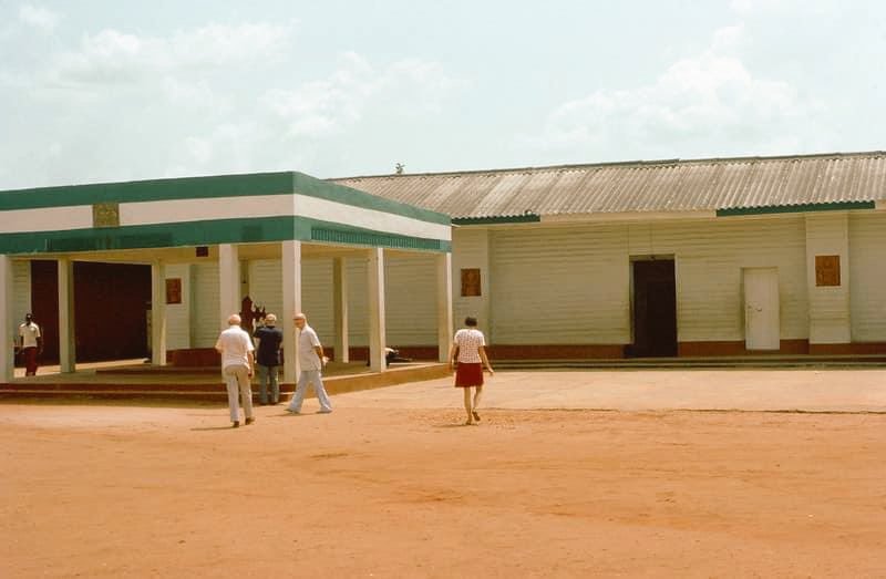 Oba of Benin palace_1976