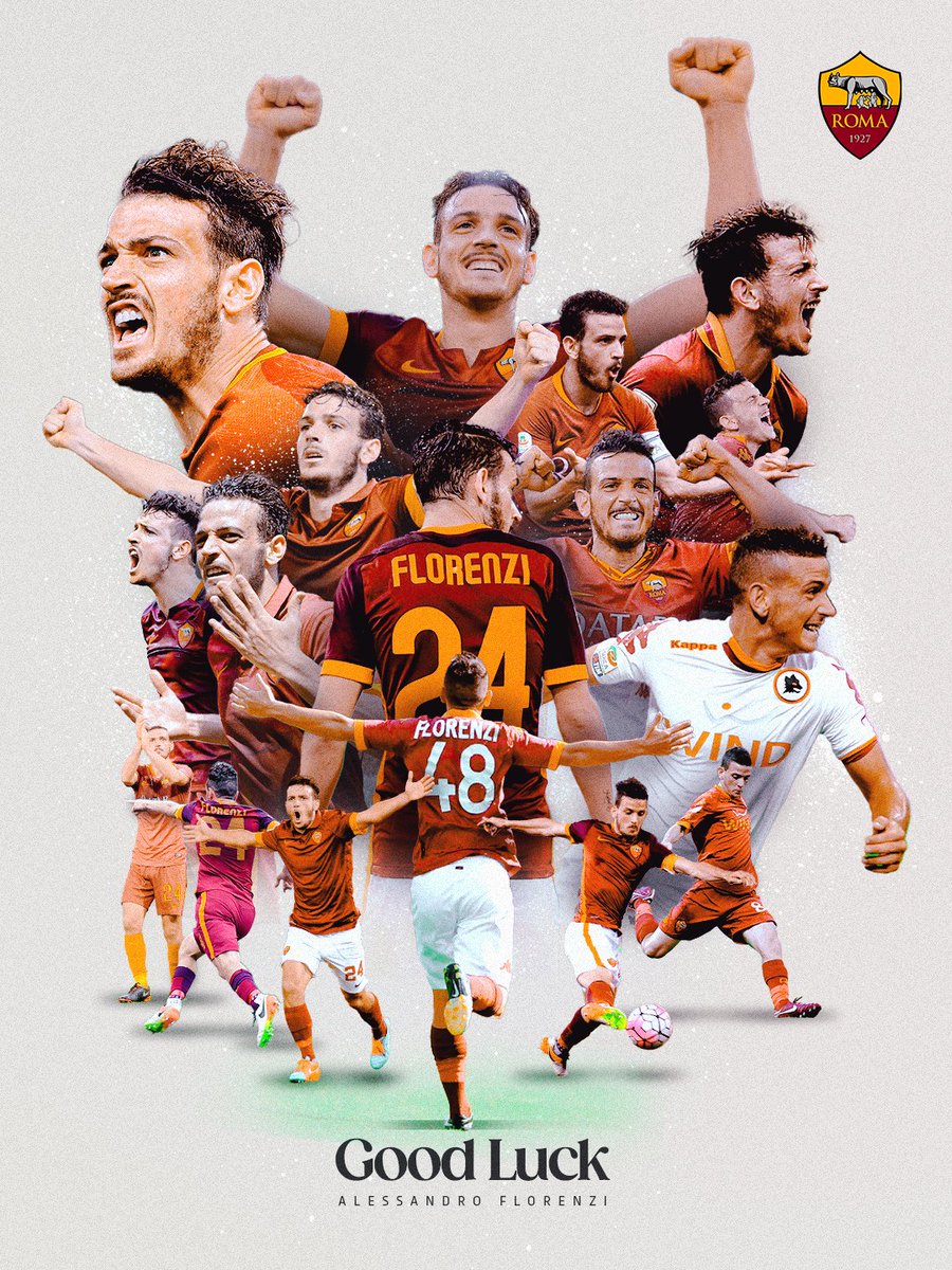 ASRomaEN's tweet image. 279 times together. Wishing you all the best for the future, Ale 💛❤

#ASRoma