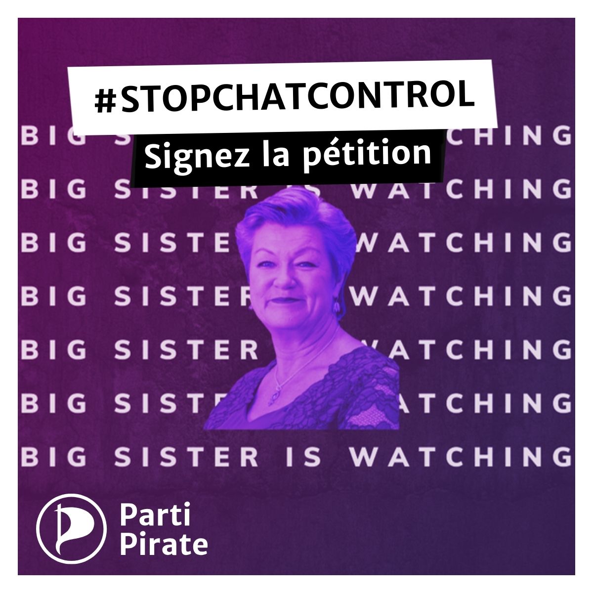 🚨 "Par défaut suspect et sous surveillance" : voilà la promesse de #ChatControl. Le <a href="/PartiPirate/">Parti Pirate</a> dit non à la surveillance de masse !
👉 Protégeons l’enfance sans sacrifier nos libertés.

✍️ Signer : vist.ly/44rgx
ℹ️ S'informer : vist.ly/44rgv
