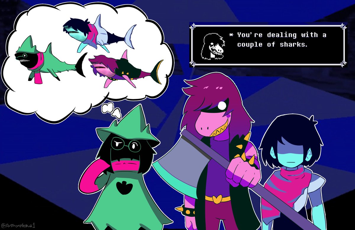 What was she thinking saying that?
#Deltarune #Deltarunefanart #Kris #Susie #Ralsei