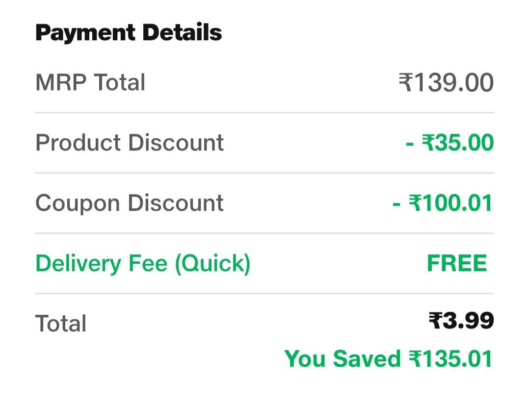 Jiomart Quick : Free Rs.100 Order

Code : JX15YTP25

Flat Rs.100 Off On Min. Rs.100 Order