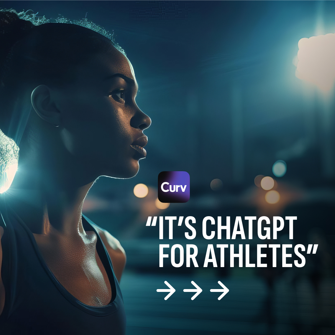 Curv: AI co-pilot for athletes. tweet media