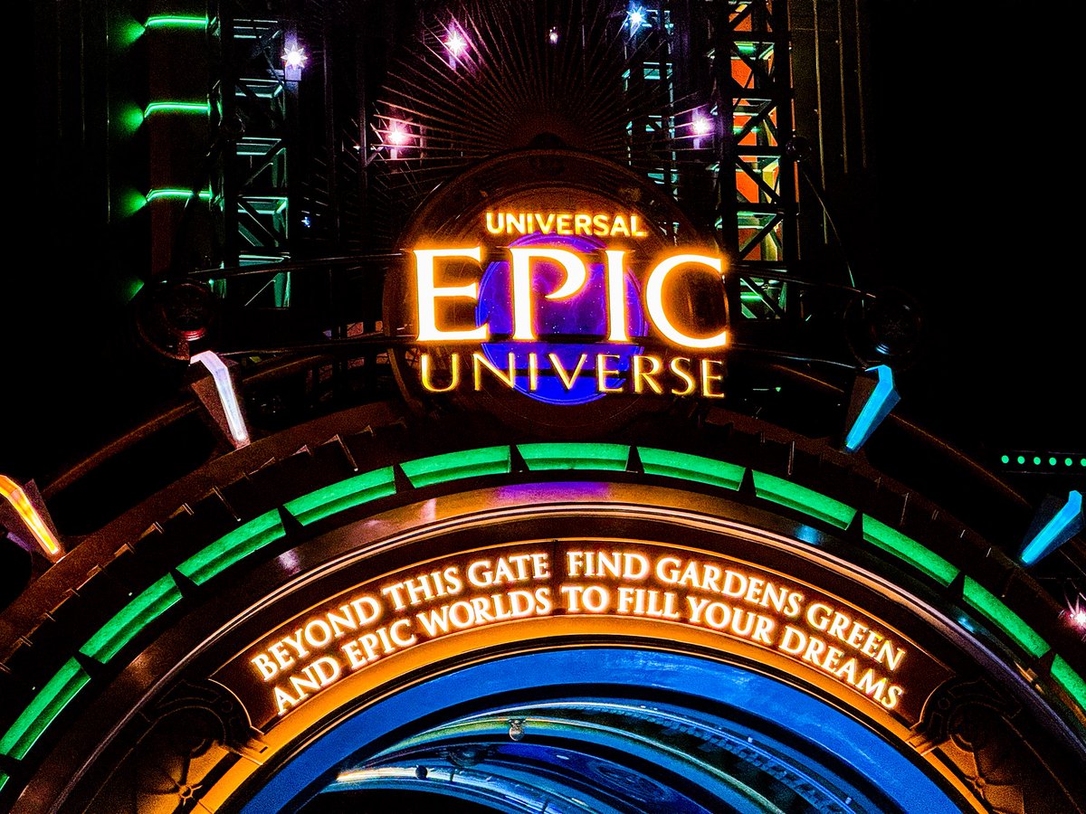 A little slow posting this, but <a href="/UniversalORL/">Universal Orlando Resort</a> we just want to say your staff were excellent at Epic Universe on Monday. 

Friendly, efficient and great customer service at all times. 

You have a great team 👏
