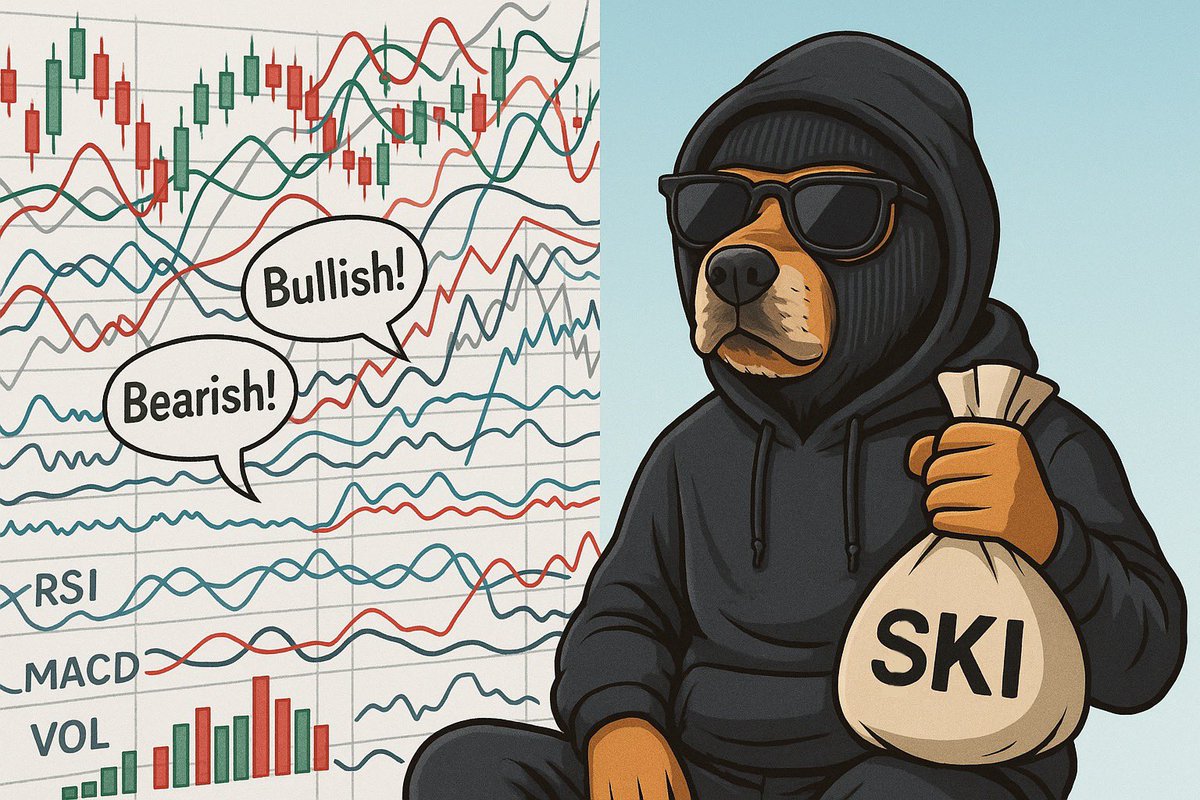 When I look at charts all I see is Tetris boards, squiggly lines, straight lines, green and red candles, a million abbreviations I don’t understand like RSI, VOL, MACD. It’s all  just noise. One day CT gurus scream bullish, the next bearish. None of it matters. It’s designed to