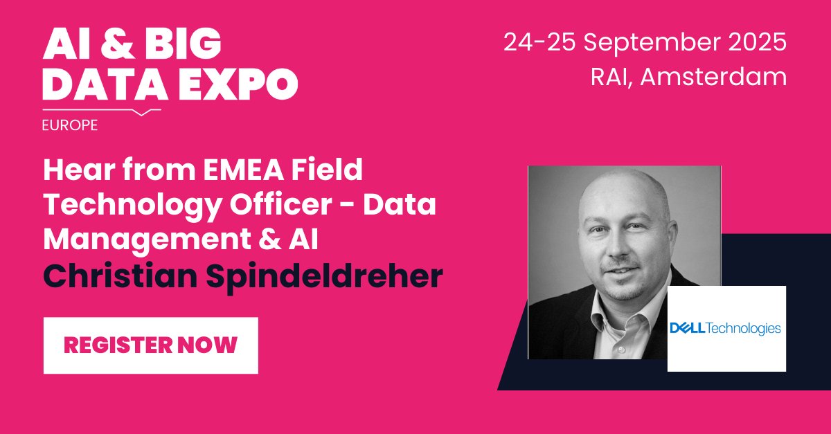 ai_expo's tweet image. 📢 Speaking Session: The Dell AI and Data Journey

📍 Visit the @Dell Technologies booth (268) for deeper technical discussions and solution demonstrations.

🎟 Register today - ai-expo.net/europe/

#AIExpoEurope #EnterpriseAI #DataPlatform #DevOps #CloudArchitecture #AITech