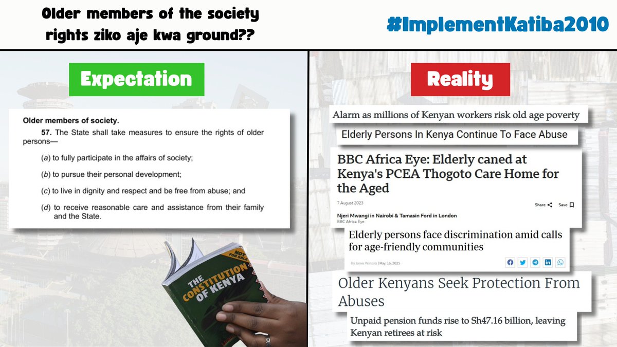 milkahwanjiru82's tweet photo. Katiba says dignity for the elderly.
Kwa ground ni abuse and bounced pensions #katibaikotusawa #implementkatiba2010 https://t.co/ZLPsbPDUqt