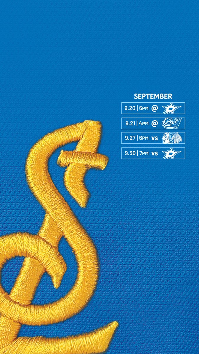 St. Louis Blues (@stlouisblues) on Twitter photo Blues hockey is back this month... please update your wallpaper accordingly 📲 #stlblues Blues hockey is back this month... please update your wallpaper accordingly 📲 #stlblues