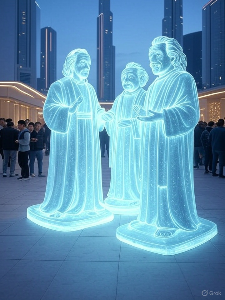 in a 1000 years from now, 3 people will still be discussed daily among a very large population of people.

Jesus Christ, Albert Einstein, and Satoshi Nakamoto.