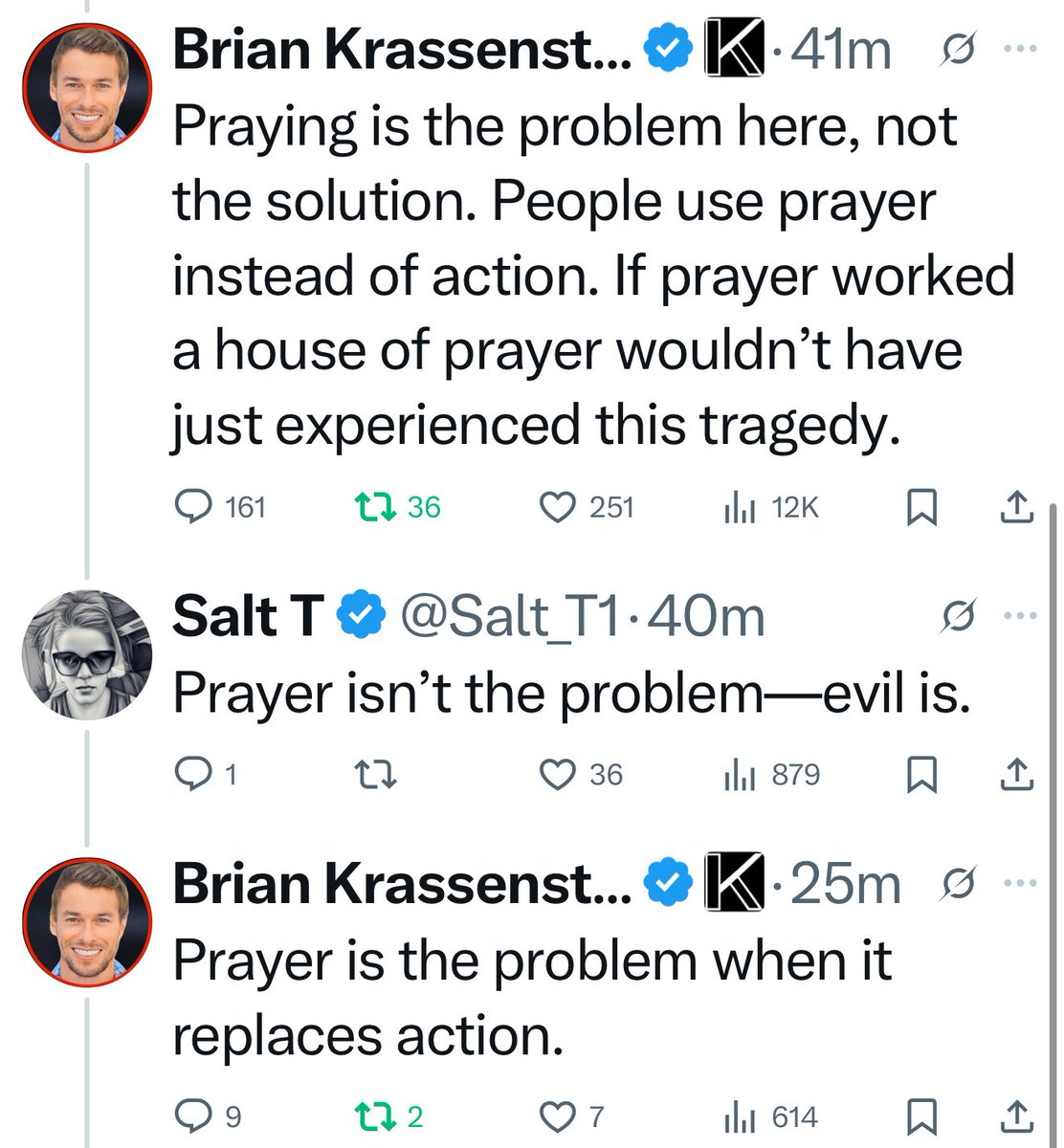 Salt T (@salt_t1) on Twitter photo <a href="/libsoftiktok/">Libs of TikTok</a> Only the Left could look at murdered children and think the problem is prayer. 🤡 <a href="/libsoftiktok/">Libs of TikTok</a> Only the Left could look at murdered children and think the problem is prayer. 🤡