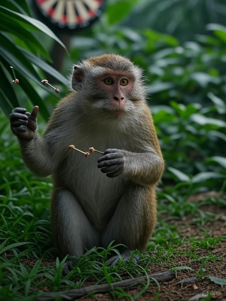 Maymun Endeksi

Borsada yatırım yapmak için ne kadar zeki olmanız gerekir?
Ne yaptığınızı biliyor olmanız şarttır, alacağınız hisseleri duvardaki şirket listesine dart oku fırlatarak belirleyemezsiniz.
Peki yatırım yapacağınız hisseleri bir şempanzenin seçmesine izin verir