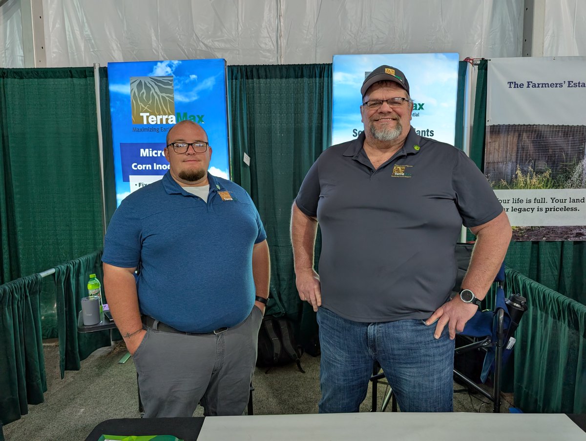 Visiting the Farm Progress Show in Decatur? Swing by our booth! Learn how TerraMax helps farmers grow healthier crops, naturally.