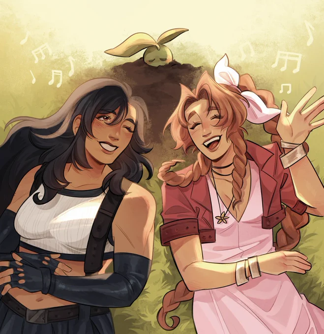 all my spots for aerith's story in #FF7