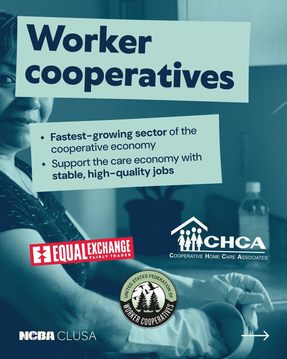 Co-ops are a vital part of every sector of the economy. From credit unions to farmer co-ops, these people-centered businesses drive positive change across every industry. During #CoopsYear and every year, cooperatives #BuildABetterWorld. @NBCACLUSA