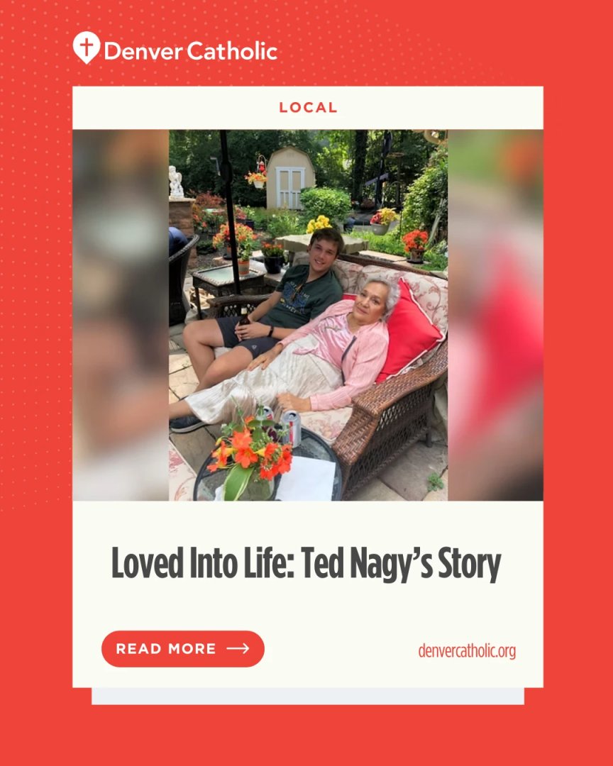 A grandmother's prayers, a theology professor's invitation, and a moment in Notre Dame's basilica helped prodigal son Ted Nagy feel loved back into the Church. Read more: denvercatholic.org/loved-into-life‑ted‑nagys‑story