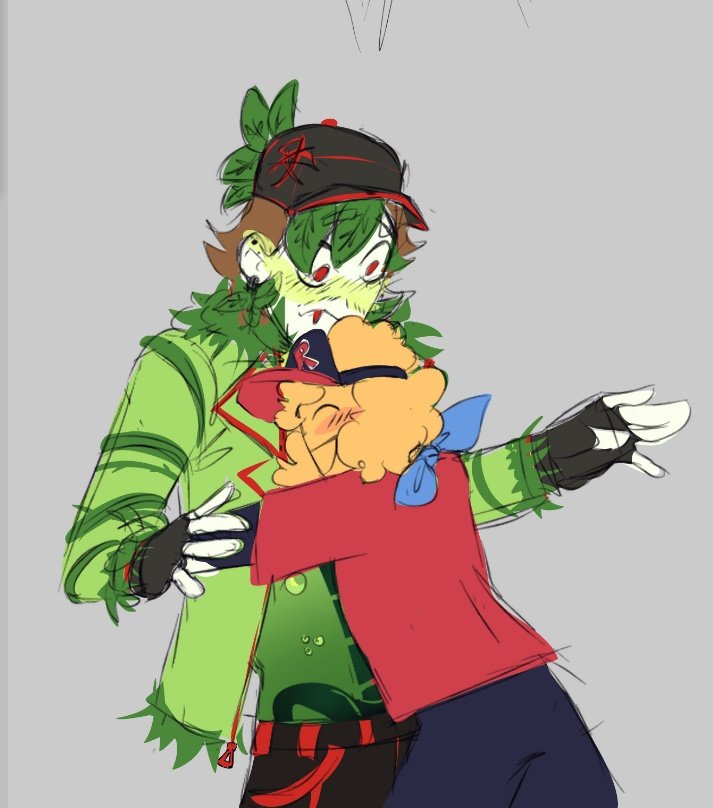 I thought about mixing Rico's design with the fanon (and did a bit