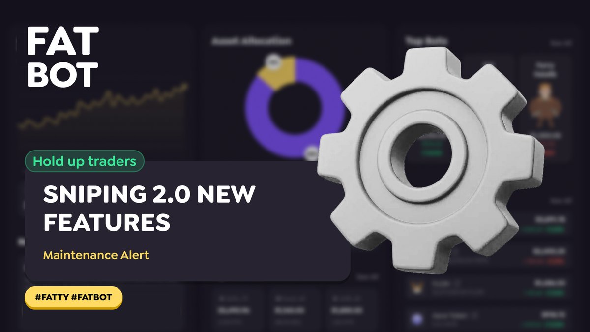 🚀 Sniping 2.0 New Powerful Features! 🚀

Once again, we’ve prepared another update for you, focusing primarily on our revolutionary Sniping 2.0 trading bot!

For this reason, we expect the platform to be unavailable for a few minutes, up to one hour. The update is scheduled to