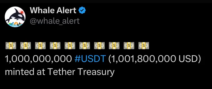 🔴ROVER: "Coniati 1.000.000.000 $USDT: Mercati in Festa!"