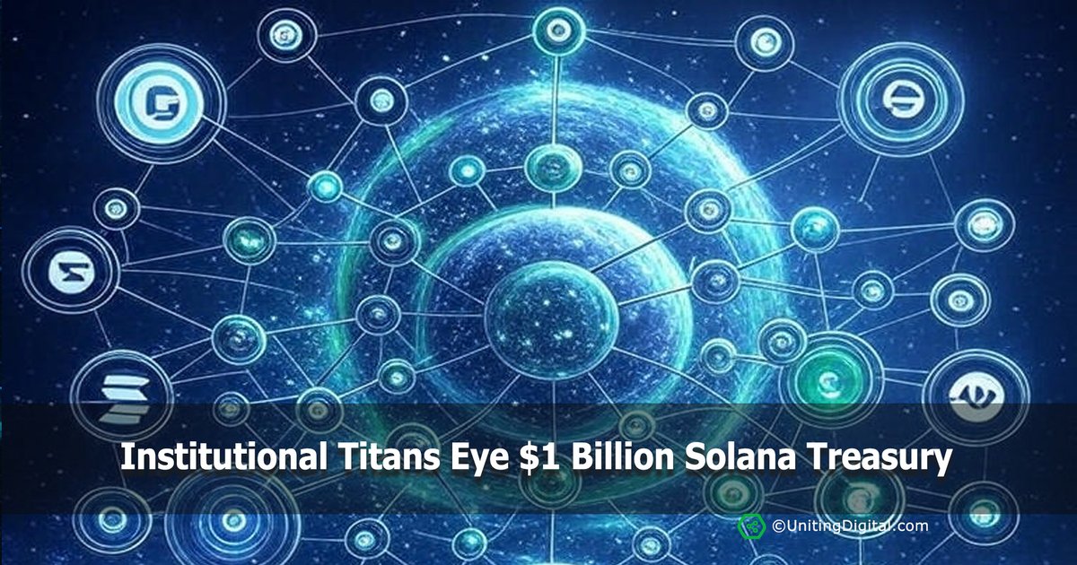 Galaxy, Multicoin, and Jump’s new $1B Solana treasury marks a turning point for Layer-1 competition and institutional crypto engagement. #Crypto #DeFi #Solana #Web3 #UnitingDigital

unitingdigital.com/articles/insti…