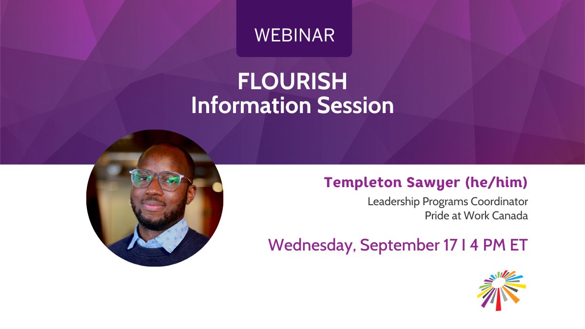Unlock your potential with FLOURISH, an eight-week course to develop into a successful 2SLGBTQIA+ Employee Resource Group Leader! Learn how FLOURISH can empower you to create change for Two-Spirit, queer, and trans colleagues at this free info session:
ow.ly/jCP150WMbHn