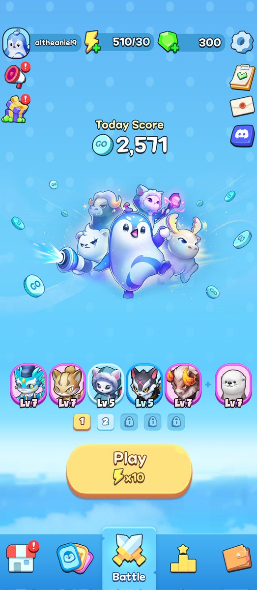 bacus_niel's tweet photo. Been playing this game for over a month now, know se of the tricks already but seems like I don't have the right glaciers yet, wen @staika_official give hammering or Vegas hehehehe, overall good game
#DefenGoXPlayitForward #StaikaGuildAlliance https://t.co/zJcY1Kl4yr